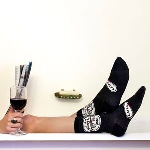 Blue Q Women's Crew Socks, Get Shit‎ Done...Later